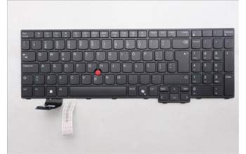Lenovo 5N21Q49808 Keyboard Internal, Portuguese, Black, Non_Backlight, w/Number