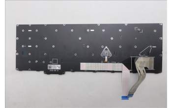 Lenovo 5N21Q49815 Keyboard Internal, US English Euro, Black, Non_Backlight, w/Number