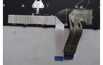 Lenovo 5N21Q49815 Keyboard Internal, US English Euro, Black, Non_Backlight, w/Number