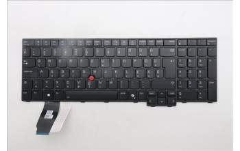 Lenovo 5N21Q49841 Keyboard Internal, Hungarian, Black, Backlight, w/Number