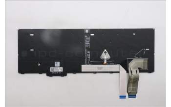 Lenovo 5N21Q49844 Keyboard Internal, Norwegian, Black, Backlight, w/Number