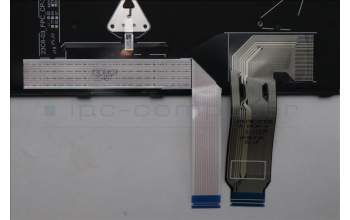 Lenovo 5N21Q49844 Keyboard Internal, Norwegian, Black, Backlight, w/Number