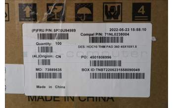 Lenovo 5P20U94989 T-FLEX_360_45X15X1.5MM,Lair