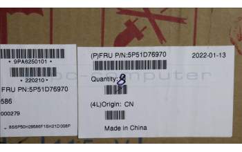 Lenovo 5P51D76970 PWR_SUPPLY 100-240Vac,625W 92%