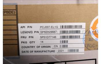 Lenovo 5P51D77146 PWR_SUPPLY 100-240Vac,sff 310W 92% tco9