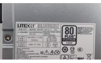 Lenovo 5P51D77220 FRU,150W 92% PSU for MINI5