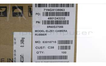 Lenovo RUBBER Camera Rubber C 81JL for Lenovo Yoga C630-13Q50 (81JL)