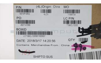 Lenovo 5S10R19602 Schraube L 81EK 4 L 4,5 D 0,8 T BNI NL