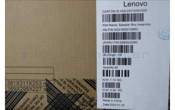 Lenovo 5SB0S32080 Speaker L+R H 83JQ