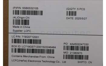 Lenovo 5SB0S32105 SPEAKERINT L 83M0 (L+R)