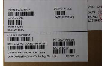 Lenovo 5SB0S32127 SPEAKERINT SPEAKERINT L 83UT(L+R)