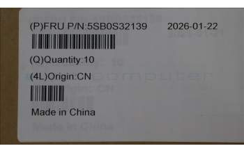 Lenovo 5SB0S32139 Speaker R&L C 83QM LG