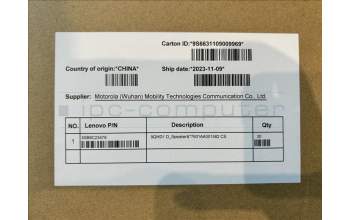 Lenovo 5SB8C23478 9QHD1 D_Speaker&*7601AA001582 CS