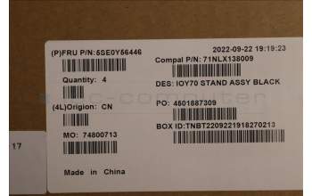 Lenovo 5SE0Y56446 Monitor stand,Black,AIO N30a-3-27