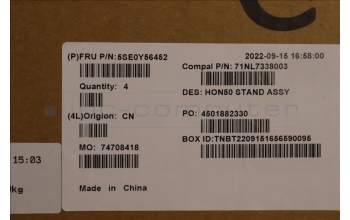 Lenovo 5SE0Y56452 Monitor stand,Black,N50a-24