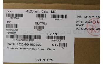 Lenovo 5T10S33401 Removable Tape L 82RL JS778