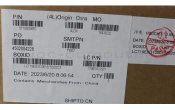 Lenovo 5T10S33662 TAPE Removable tape L82YQ kit*5