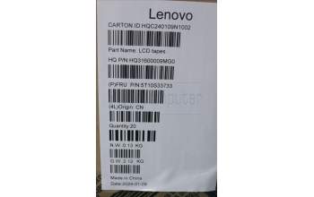 Lenovo 5T10S33733 TAPE Removable Tape H 83D2 for OLED