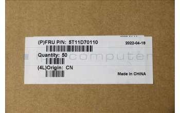 Lenovo 5T11D70110 TAPE FRU TAPE REMOVABLE (R+L)*5, Talos