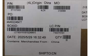 Lenovo 5T11D70203 FRU MTS41_LCD_ELASTIC_TAPE L+R