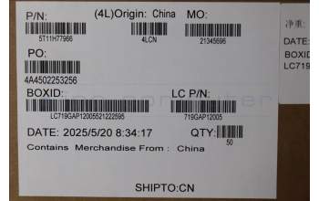 Lenovo 5T11H77966 Tape L 83F5 OLED Removeable Tape