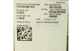 Lenovo 5T60S94266 TOUCHPAD TOUCHPAD W 21AR AG