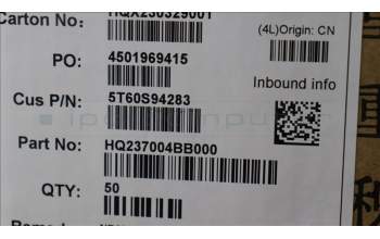 Lenovo 5T60S94283 TOUCHPAD TouchPad H 82YN STGY