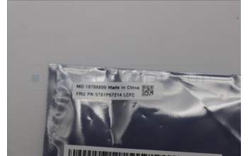 Lenovo 5T61P67214 CS22_3+2bCP,Glass like Mylar,Goodix PCB,Black,Non-NFC,SOVP&MP,Chicony