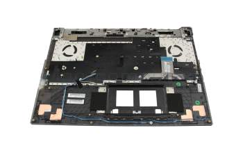 6037B0232413 original Asus keyboard incl. topcase DE (german) black/black/transparent/grey with backlight