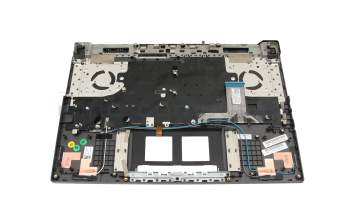 6037B0232913 original IEC keyboard incl. topcase DE (german) black/anthracite with backlight