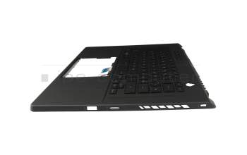 6053B1991601 original Asus keyboard incl. topcase DE (german) black/black with backlight