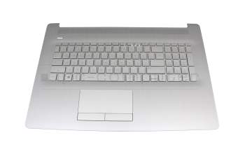6070B1308113 HP keyboard incl. topcase DE (german) silver/silver (PTP/DVD)