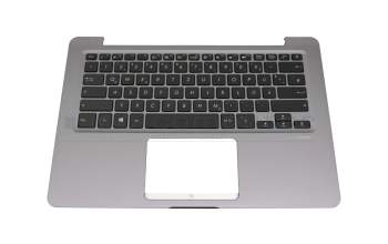 60PC01160010G original Asus keyboard incl. topcase DE (german) black/grey