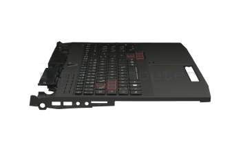 62504F14K201 original Acer keyboard incl. topcase DE (german) black/black with backlight