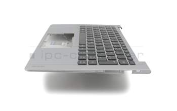 631020101540B original Lenovo keyboard incl. topcase DE (german) black/silver with backlight