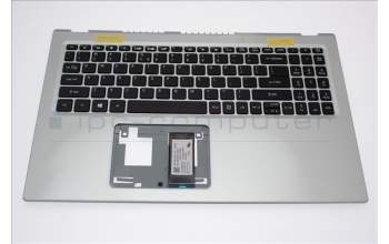 Acer 6B.A1DN2.033 COVER.UPPER.SILVER.W/KB.US-INT
