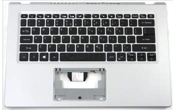 Acer 6B.A4VN2.001 COVER.UPPER.SILVER.W/KB.US-INT.BL