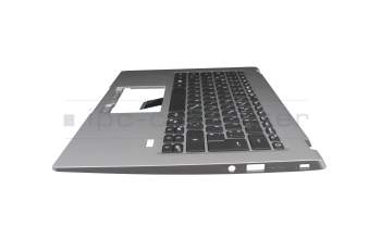 6B.A79N8.020 original Acer keyboard incl. topcase DE (german) black/silver