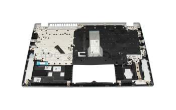 6B.AB1N2.015 original Acer keyboard incl. topcase CH (swiss) silver/silver with backlight