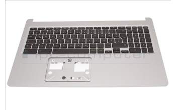 Acer 6B.ATEN7.011 COVER.UPPER.SILVER.W/KB.GERMAN