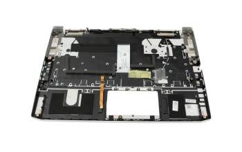 6B.C61N1.009 original Acer keyboard incl. topcase DE (german) white/white with backlight