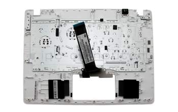 6B.G7AN1.008 original Acer keyboard incl. topcase DE (german) white/white