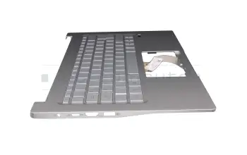 6B.HSEN2.046 original Acer keyboard incl. topcase DE (german) silver/silver with backlight
