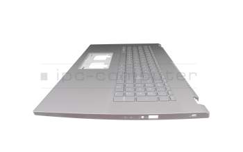 6B.K66N2.014 original Acer keyboard incl. topcase DE (german) grey/grey with backlight