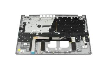 6B.KHFN2.014 original Acer keyboard incl. topcase DE (german) grey/grey with backlight