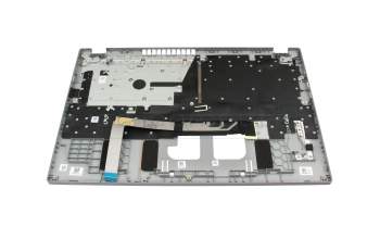 6B.KQ8N2.014 original Acer keyboard incl. topcase DE (german) grey/grey with backlight
