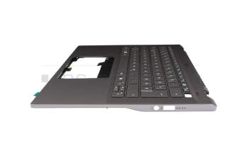 6B.KYWN2.014 original Acer keyboard incl. topcase DE (german) grey/grey with backlight