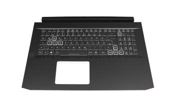 6B.Q84N2.077 original Acer keyboard incl. topcase DE (german) black/black with backlight (GTX 1660/RTX 2060)