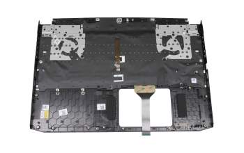 6B.QBCN2.014 original Acer keyboard incl. topcase DE (german) black/white/black with backlight