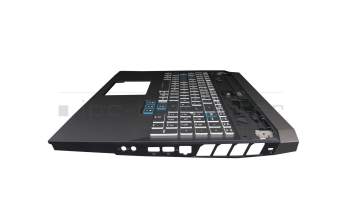 6B.QCPN7.011 original Acer keyboard incl. topcase DE (german) black/black with backlight